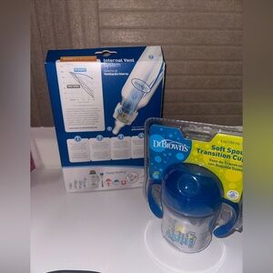 Dr. Brown's 3pc Bottles and Soft Spout Transition Cup - Bundle